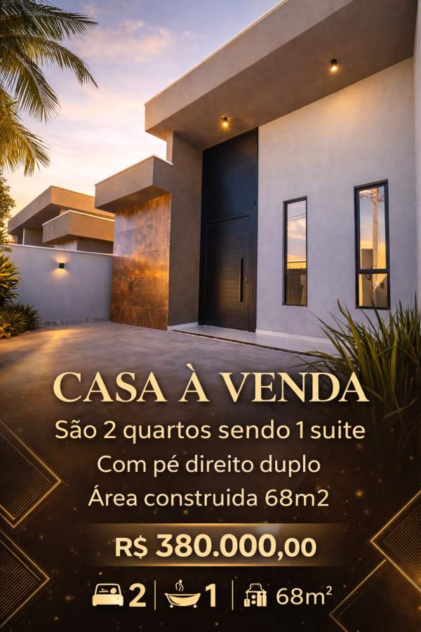 Casa, 2 quartos - Foto 1